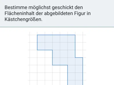 Flächeninhalte vergleichen